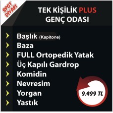 Tek Kişilik Plus Genç Odası