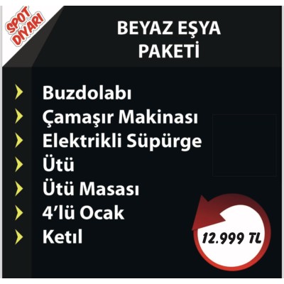 Beyaz Eşya Paketi